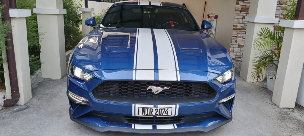 2023 Ford Mustang 2.3L ECO Boost Premium AT Fastback Atlas Blue
